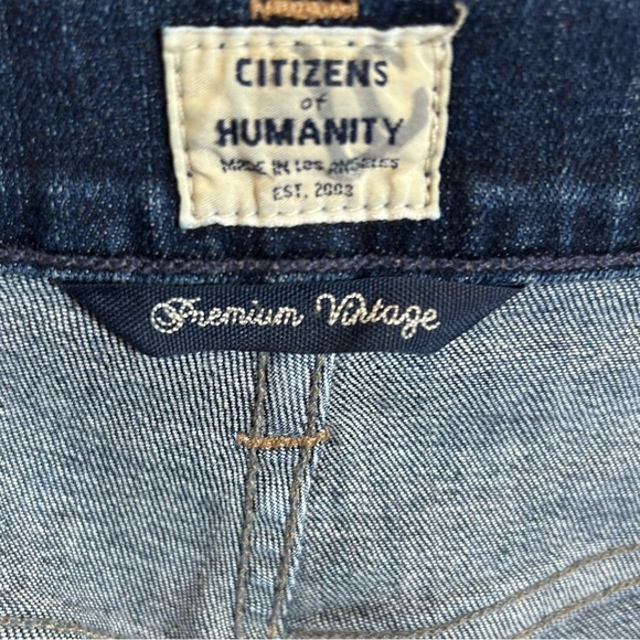 CITIZENS OF HUMANITY Emerson straight mid-rise boyfriend Women’s jeans size 27 - Picture 4 of 13
